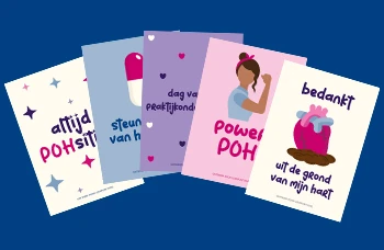 ansichtkaartjes voor dag van de praktijkondersteuner